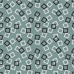 Geometric seamless square pattern for fabrics and textiles and packaging and gifts and cards kitchen and linens
