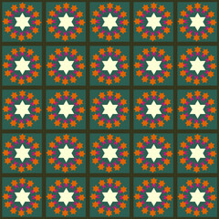 Colored Vector Pattern