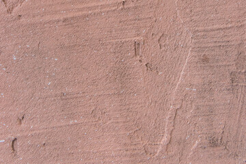 Old brown light background concrete plaster wall rough texture cement abstract