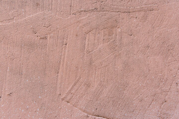 Old brown light background concrete plaster wall rough texture cement abstract