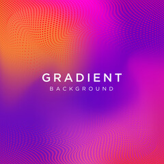 Abstract Blurred magenta purple yellow orange magenta purple background. Soft gradient backdrop with place for text. Vector illustration for your graphic design, banner, poster - Vector