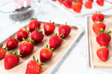 Chocolate dipped strawberries