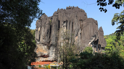 Beautiful View of Yana Caves, Uttara Kannada, Karnataka, India