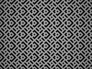 Abstract geometric pattern. A seamless vector background. Black and gray ornament. Graphic modern pattern. Simple lattice graphic design
