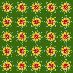 Colored Vector Pattern