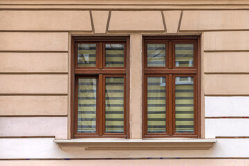 Two Brown Windows