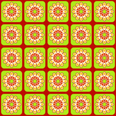 Colored Vector Pattern