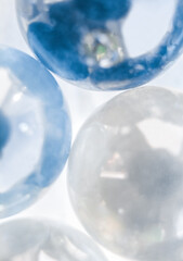 Abstract light background of balls