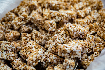 Sweet old-fashioned sweets from childhood memories, Korean sweets, candy,