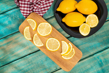 Ripe And Fresh Fruit, Yellow Lemon - Citrus Meyeri