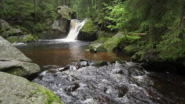 Krai Woog Gumpen waterfall at famous Black Forest