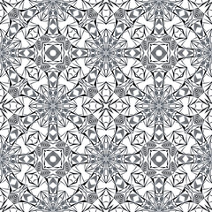 Geometric seamless pattern, ornament, fashion print, vector decorative texture.