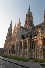 Bayeux cathedral in French Normandy
