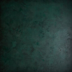 Dark green natural paint cement stone background or texture. Trend mood view. Copyspace