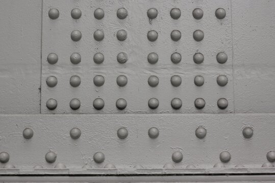 metal plate with rivets