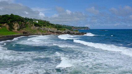 St. Vincent & Grenadines coastline at Argyle
