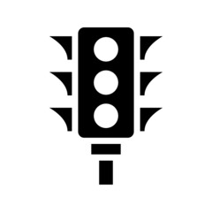 Traffic Control Icon Vector Symbol Design Illustration
