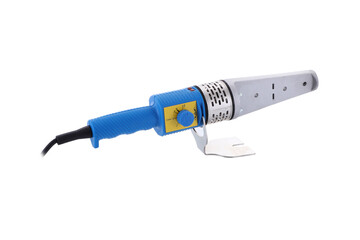 Pipe Welding Machine is used both in production and in everyday life to connect pipes to each other. Soldering fumes are quite toxic; protective masks must have.
Photo on a white background.