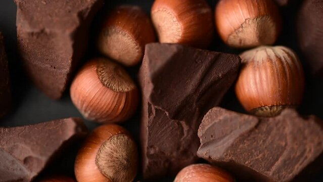 chocolate turn,hazelnut almond nut,cocoa chocolate 