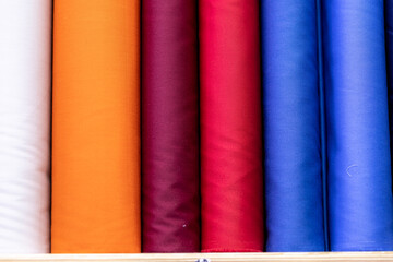 colorful fabric