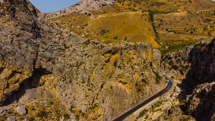 Great mountain landscape. Greece, Crete