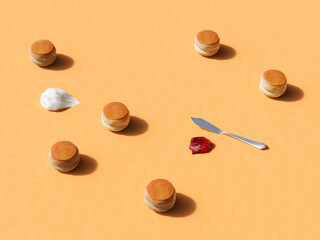 スコーンとジャム