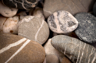 stones on the beach