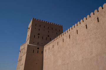 Ibri Castle in Oman, historic building 