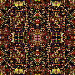 Indonesian modern batik. indonesian modern batik pattern vector