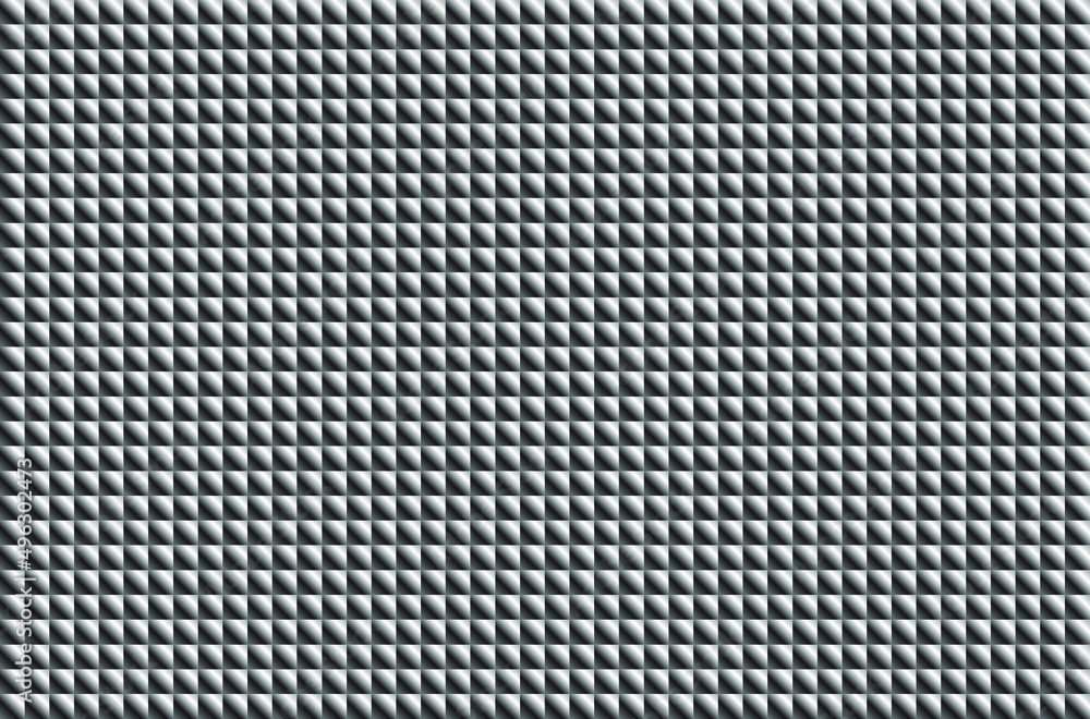 Poster abstract mosaic background with gray gradient squares, seamless repeating pattern.