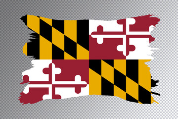 Maryland state flag, Maryland flag - obrazy, fototapety, plakaty