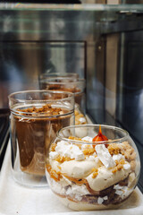 cream with chocolate