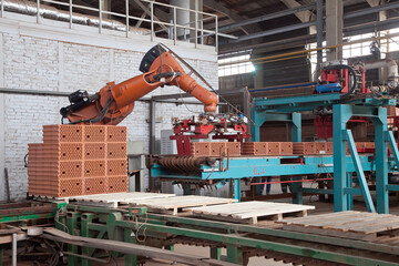 Modernization of construction industry enterprises. Modern brick production is automated and...
