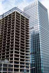 Obraz premium New office building under construction