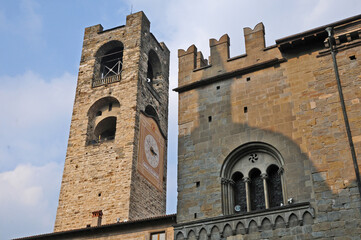 Bergamo, Palazzo della Ragione e Campanone