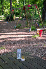 San Celso forest, near Bracciano lake, Italy