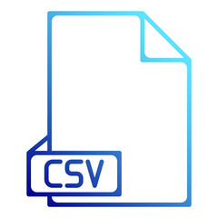 file extension csv
