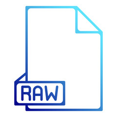 file extension raw