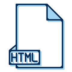 file extension html