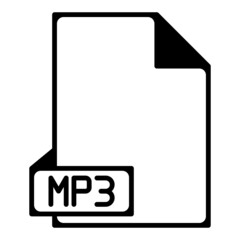 file extension mp3