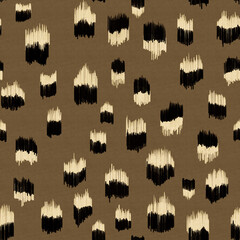 Materiał do szycia Animalistic colorful seamless pattern imitating the skin of a leopard, zebra, giraffe. Bright rich bold pattern with a print of African safari animals in colorful stylish mimicking in nature
