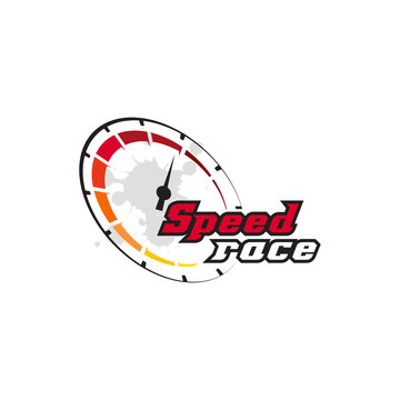 Speed Logo Design, vector illustration