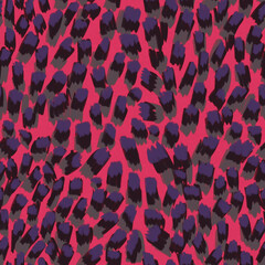 Seamless African animalistic leopard patterns. Beautiful repetitions of the imitation of the wild nature of the graceful jaguar. Wild safari printable design for surfaces. Skin of savannah animals.