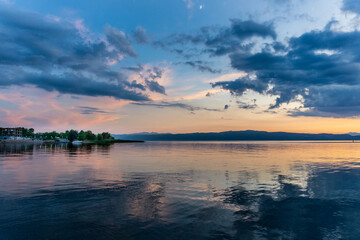 Fototapeta na wymiar Ohrid lake 