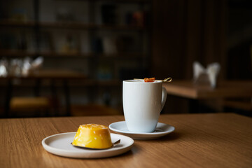 tea and sweets on the table