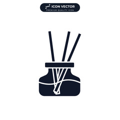 aroma therapy icon symbol template for graphic and web design collection logo vector illustration