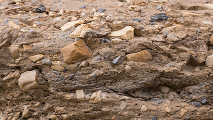 Abstraction stone on Mosaic Canyon in Death Valley