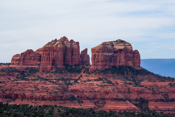 Red Rock formations from Sedona Arizona