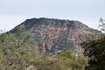Red Rock formations from Sedona Arizona