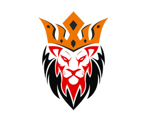 lion head vector